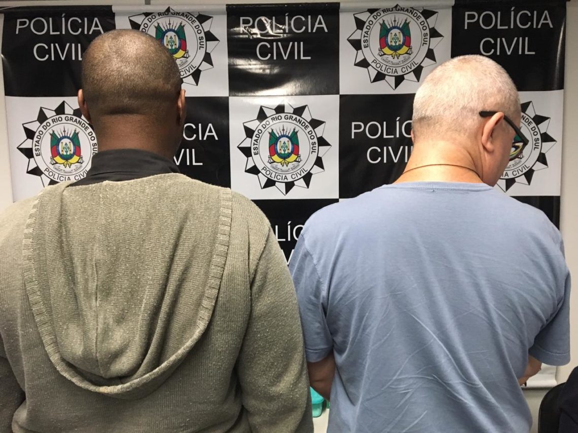 Funcionários foram presos em flagrante. Foto: Divulgação/Polícia Civil