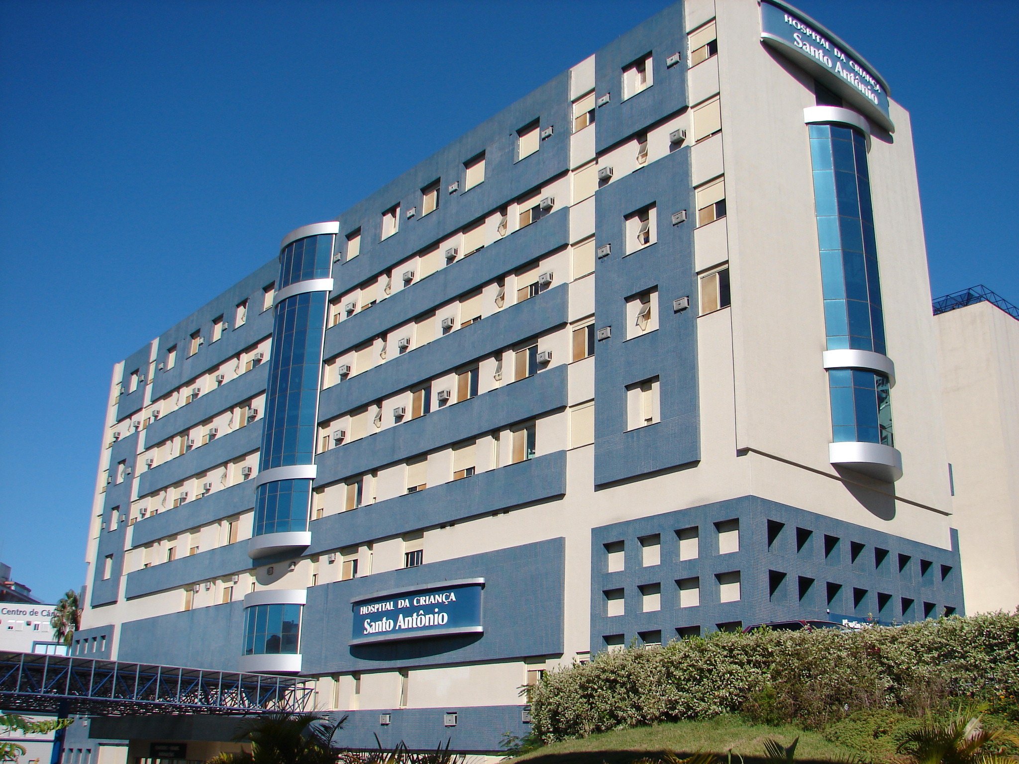 Imagem do Hospital da Criança Santo Antônio. Foto: Divulgação