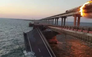 Explosões em ponte que liga Crimeia a Rússia deixam ao menos três mortos
