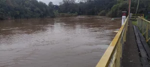 Chuva faz barragem atingir situação de alerta em Marau
