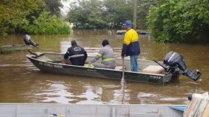 Defesa Civil emite alertas de inundação para o Rio Grande do Sul